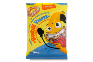 Сушки глазированные с ароматом банана Bubli yum Київхліб м/у 250г