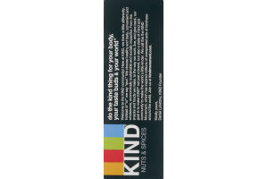 KIND Nuts & Spices Bars Dark Chocolate Hazelnut Spice - 12 CT