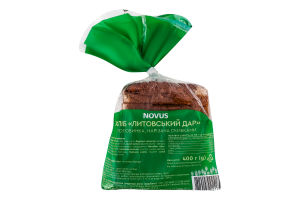 Хліб ЛИТОВСЬКИЙ ДАР Novus 400г