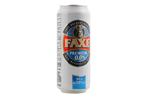 Пиво Faxe Free светлое безалкогольное ж/б