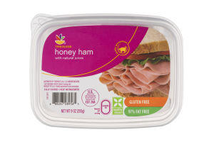 Ahold Gluten Free Honey Ham Thin Sliced