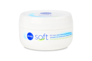 Крем для обличчя рук та тіла інтенсивний зволожуючий Soft Nivea 100мл