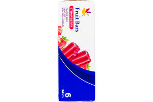 Ahold Fruit Bars Strawberry - 6 CT
