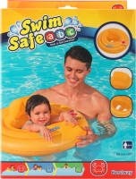 Коло надувне для дітей від 3 років з сидінням та спинкою d69см №32096 Swim Safe Bestway 1шт