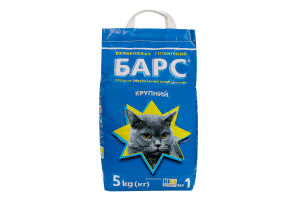 Наповнювач туалетний д/твар.№1 Барс 5кг