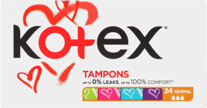 Тампоны гигиенические UltraSorb Normal Kotex 24шт