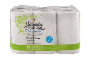 Nature's Promise Bath Tissue Double Rolls - 12 CT