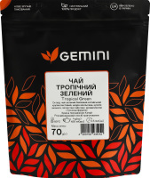 Чай зеленый Тропический Gemini д/п 70г