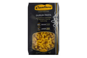 Вироби макаронні з твердих сортів пшениці група А клас екстра Челентані Cantare м/у 400г