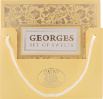Набір цукерок Жорж 420г Бісквіт-шоколад