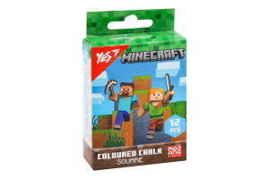 Крейда кольорова Yes! Minecraft квадратна