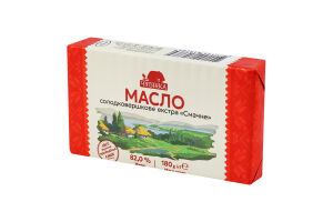 Масло Чутянка 82% 180 г екстра Смачне