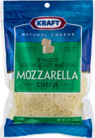 Kraft Shredded Low-Moisture Part-Skim Mozzarella Cheese