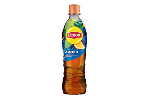 Чай холодний чорний Лимон Lipton п/пл 500мл