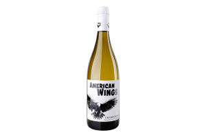 Вино 0.75л 12.5% біле напівсолодке Шардоне American Wings пл