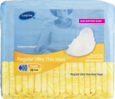 CareOne Regular Ultra Thin Maxi with Flex-Wings - 18 CT