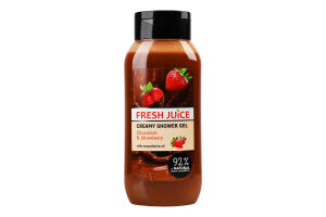 Крем-гель для душу Chocolate&Strawberry Fresh Juice 400мл