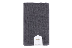 Рушник MBM My Home Хвиля темно-сірий 70х140 BT-10L
