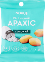 Арахис жареный соленый Novus м/у 90г