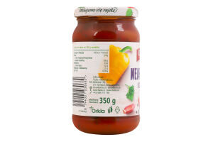 Соус овощной с чесноком и со вкусом пармезана пастеризованный Неаполитанский Otma с/б 350г