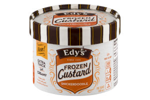 Edy's Frozen Custard Snickerdoodle