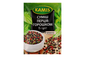 Суміш перців горошком Kamis м/у 15г