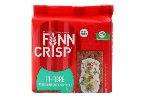 Хлібці житні цільнозернові з житніми висівками Hi-fibre Finn Crisp м/у 200г