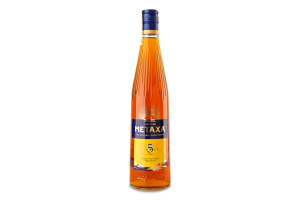 Напій алкогольний 0.7л 38% 5 зірок Metaxa пл