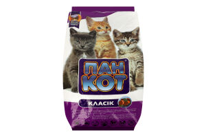 Корм сухий для кошенят Класік Пан Кот м/у 10кг