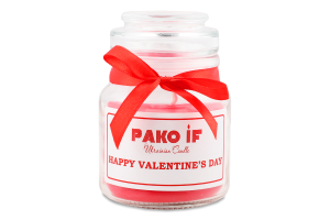 Свічка ароматична Святий Валентин парфумована 110г Пако ІФ