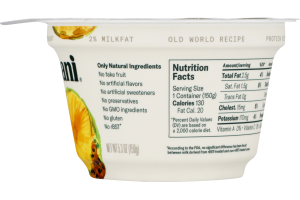 Chobani Greek Yogurt Pineapple On The Bottom