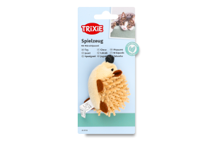 Іграшка д/котів Їжачок плюш кудлатий 8см Тріксі