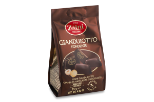 Цукерки Zaini Gianduiotti з фундуком з темн шокол