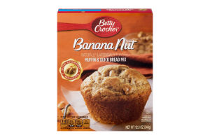Betty Crocker Muffin & Quick Bread Mix Banana Nut