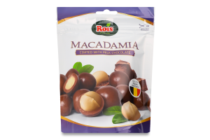 Макадамія в молочному шоколаді 90г Rois