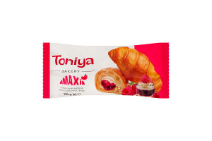 Круассан с наполнителями со вкусом малины и ванили Maxi Toniya м/у 110г