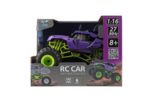 Машинка для дітей від 8років на радіокеруванні №SL-358RHV Violet Bigfoot Off-Road Sulong Toys 1шт