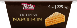 Пирожные Napoleon Tarta лоток 225г