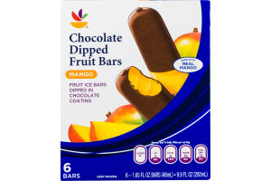 Ahold Chocolate Dipped Fruit Bars Mango - 6 CT