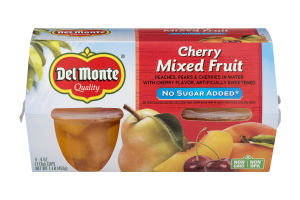 Del Monte Cherry Mixed Fruit - 4 CT