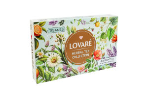 Набор чаев травяных Herbal tea collection Lovare к/у 64шт