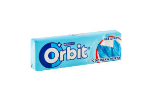 Резинка жевательная без сахара с подластителями Сладкая мята Orbit м/у 14г