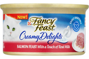 Fancy Feast Cat Food Creamy Delights Salmon