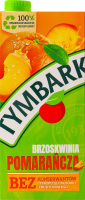 Напій соковий з цукром і підсолоджувачем апельсиново-персиковий Tymbark т/п 1л