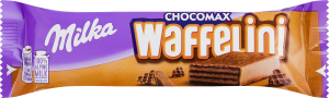 Вафля з начинкою з какао покрита молочним шоколадом Chocomax Waffelini Milka м/у 31г