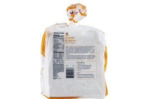 Ahold Brown & Serve Wheat Rolls - 12 CT