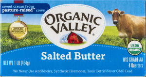 Organic Valley Salted Butter - 4 CT