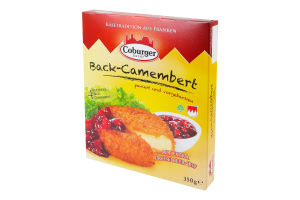 Кульки сирні 45% Камамбер з журавлиною Coburger к/у 350г