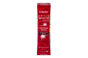 Colgate Optic White Platinum Express White Toothpaste Fresh Mint