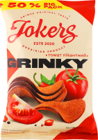 Грінки житньо-пшеничні Томат пікантний Jokers м/у 120г